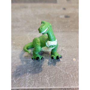 Pixar Disney green happy Rex Toy Story mini toy figure